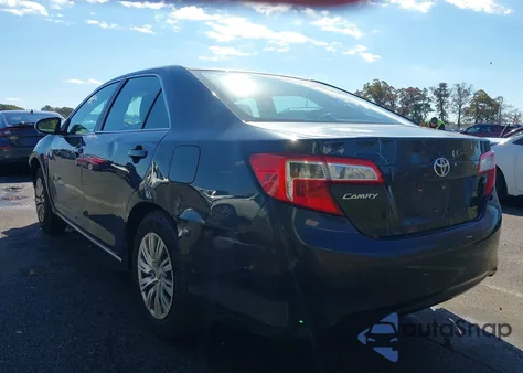 2013 Toyota Camry Le из США, поврежденный, VIN 4T1BF1FK8DU238453